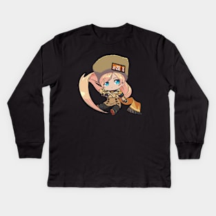 Chibi Millia Kids Long Sleeve T-Shirt